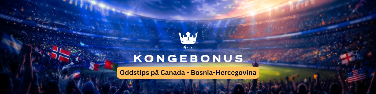 Oddstips på Canada mot Bosnia-Hercegovina