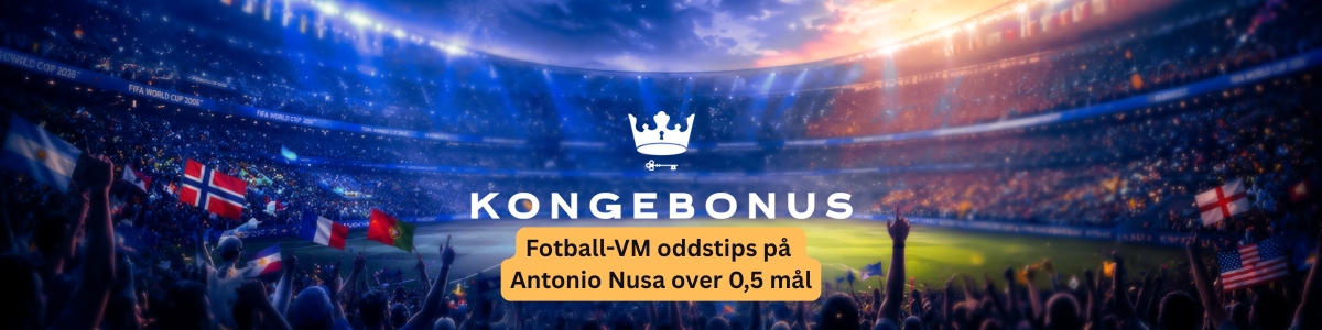 Fotball-VM oddstips Antonio Nusa