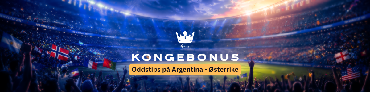 Oddstips på Argentina mot Østerrike i fotball-vM