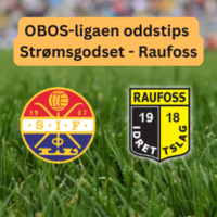 Oddstips på Strømsgodset mot Raufoss i OBOS-ligaen