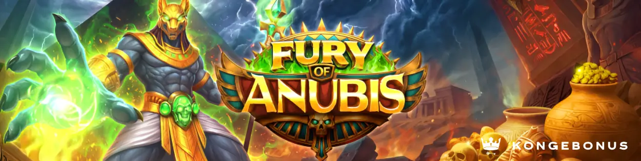 banner for pragmatic plays nye spilleautomat fury of anubis