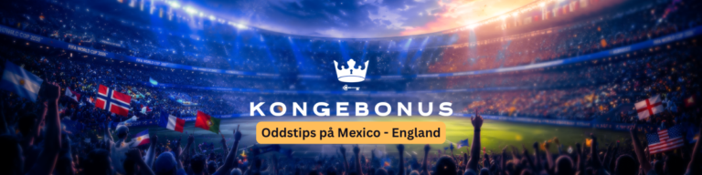 Oddstips på Mexico mot England i VM