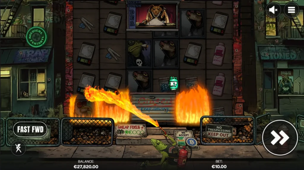 Los Gecko's Locos angriper
