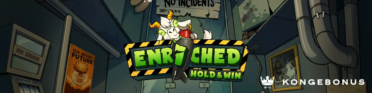 enriched slot fra wicked games. banner for anmeldelse