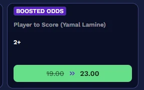 oddsboost lamine yamal