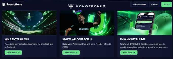 UnionBet oddsbonus