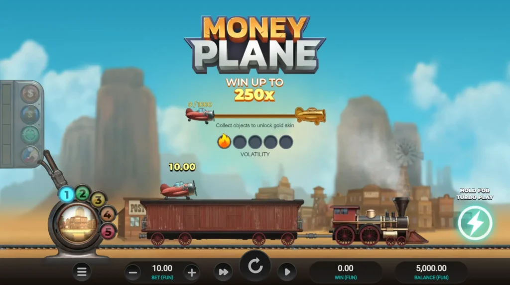 Money Plane fra Relax Gaming