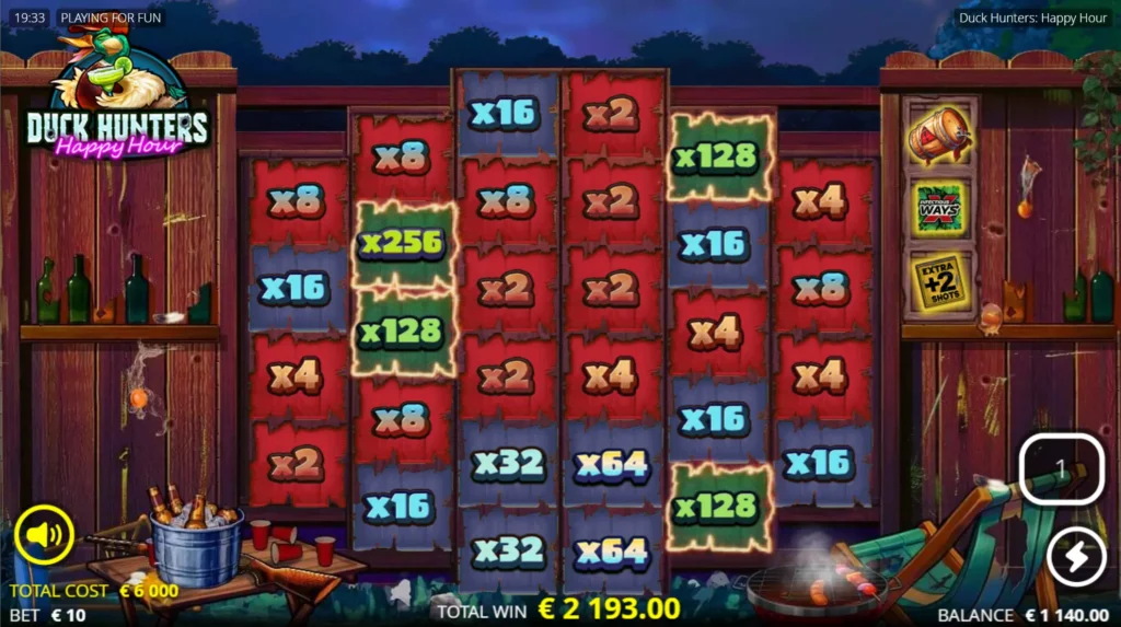 Store multiplikatorer under gratisspinn
