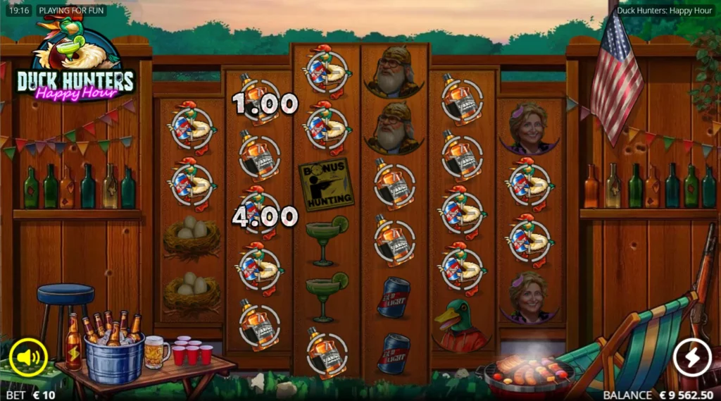 Vinnerkombinasjoner i Duck Hunters: Happy Hour