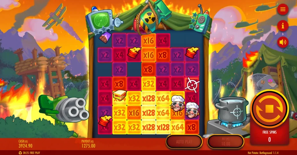 Multiplikatorer i Hot Potato: Battleground