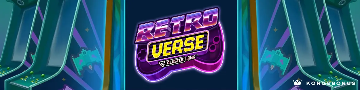 banner for spilleautomat retroverse push gaming kongebonus anmeldelse